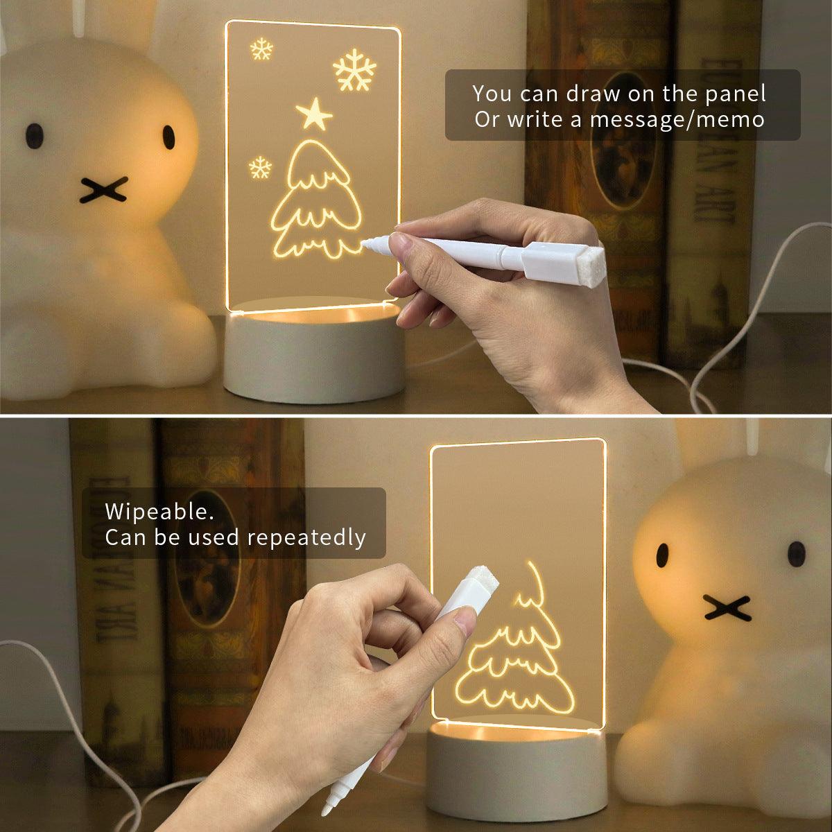 Glowing LED Message Board
