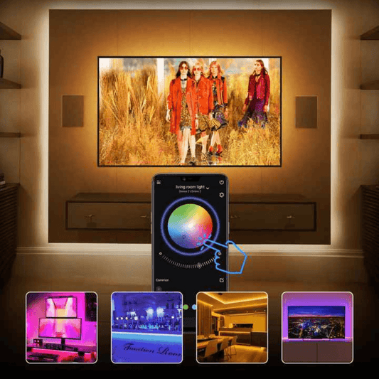 Home Cinema Experience - Smart TV Ambilight