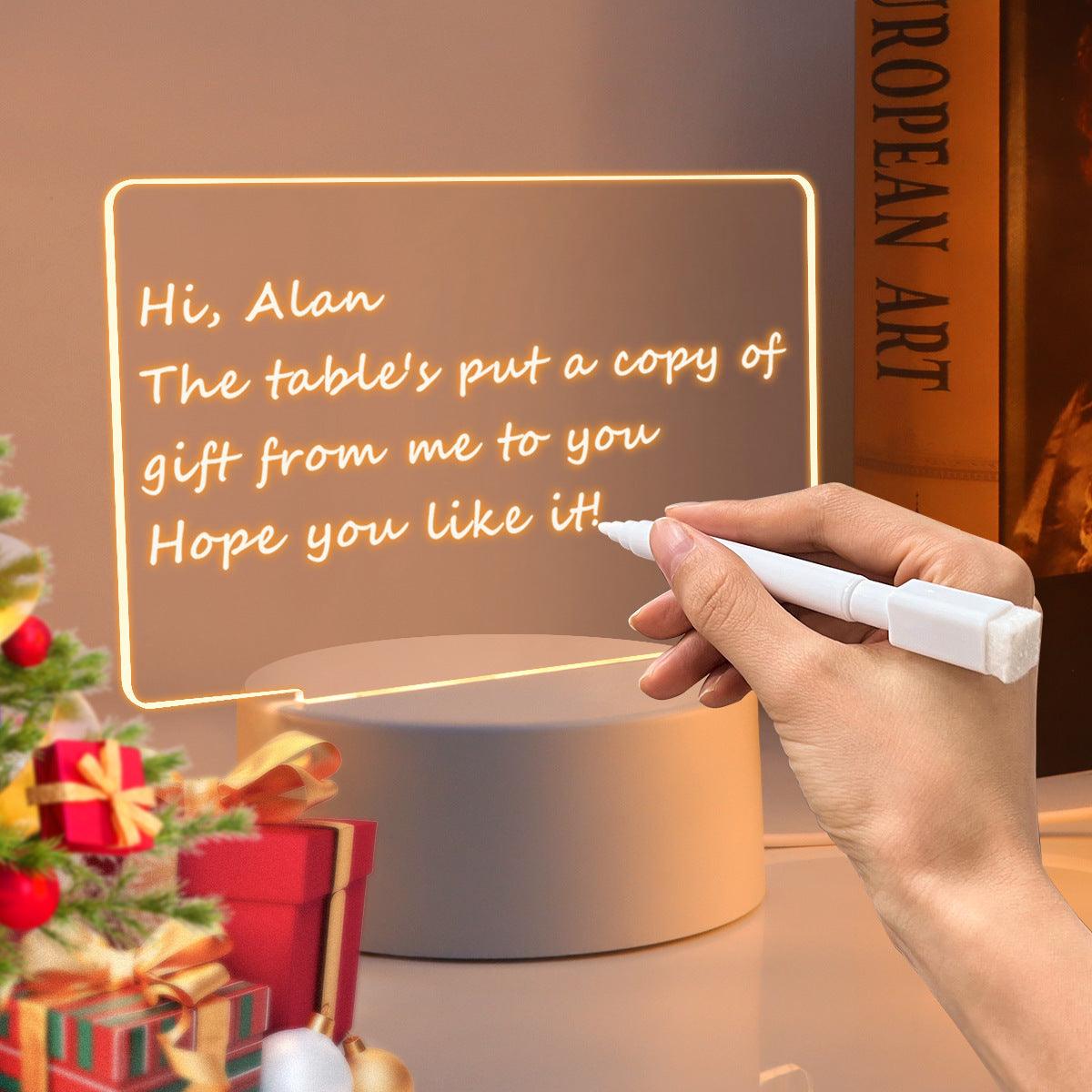 Glowing LED Message Board